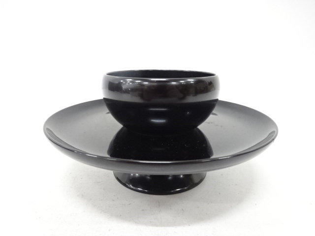 漆塗り　天目台